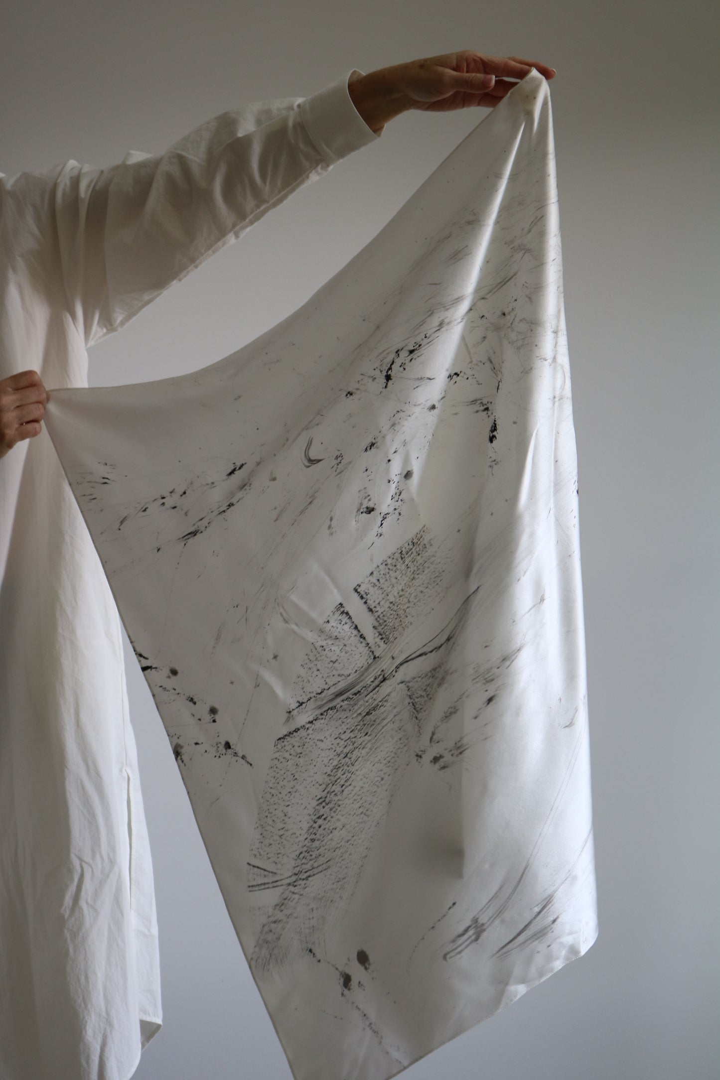 Abstract Painting Silk Scarf