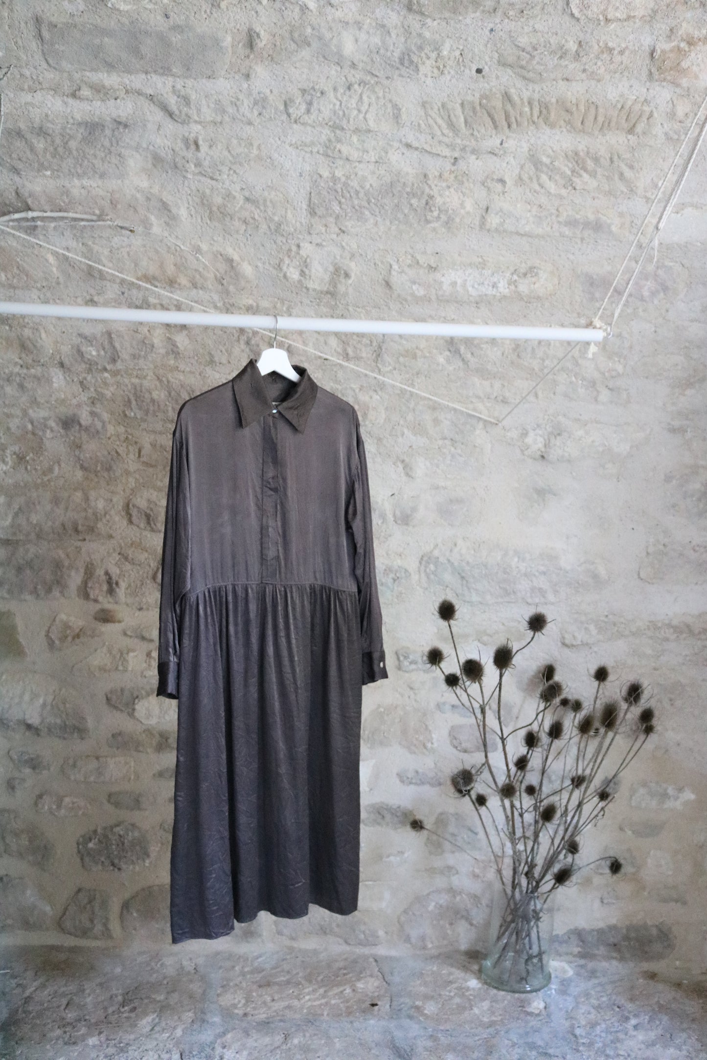 Dalia Dress in Silk