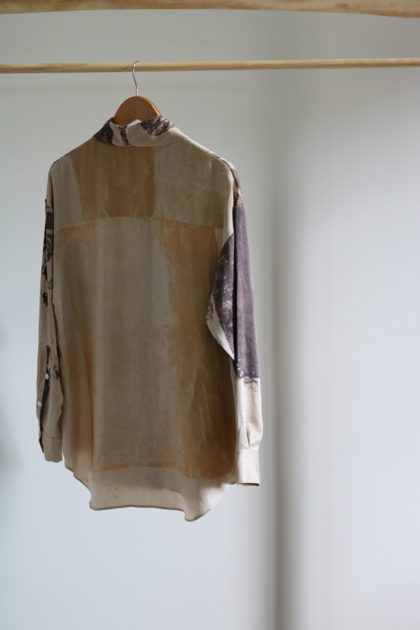 Primrose Silk Button Down