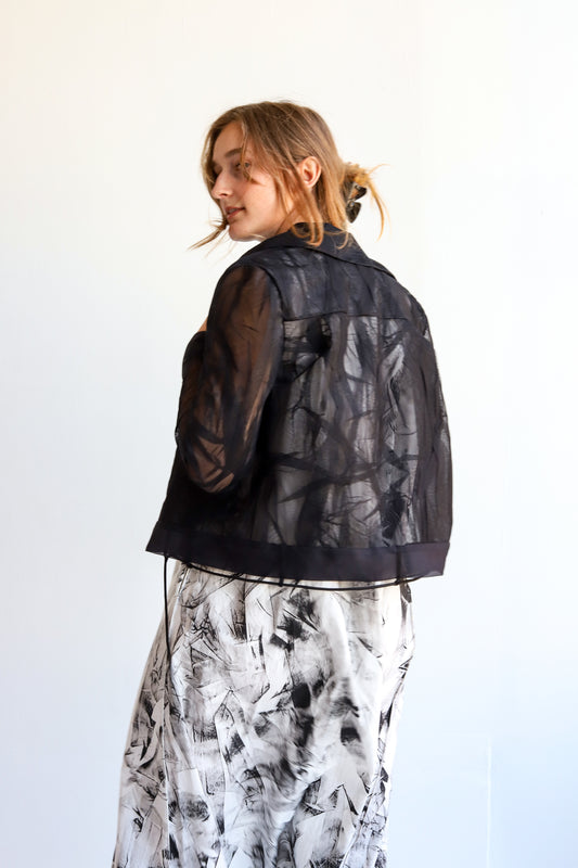 H.D. Jacket in Tulle